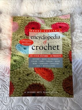Encyclopedia of Crochet by Donna Kooler's - Multicolor Crochet Book